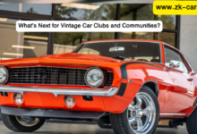 What’s Next for Vintage Car Clubs and Communities?